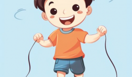 男孩卡通漫画,男孩卡通漫画中的欢乐时光